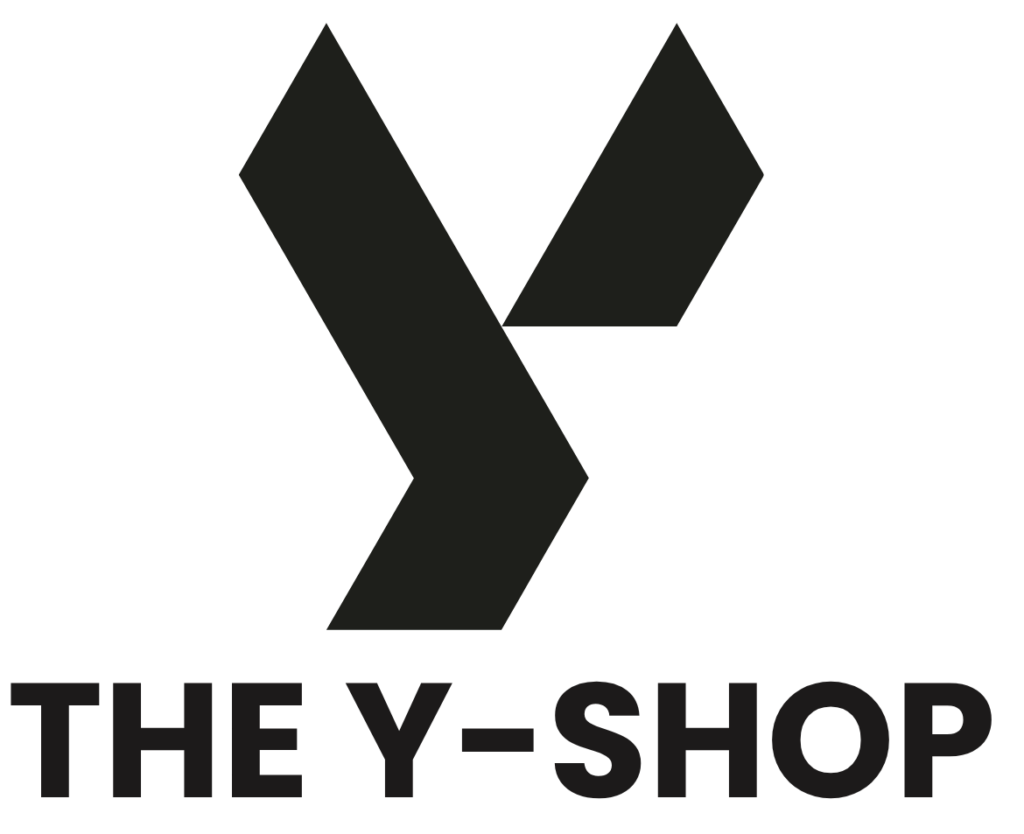 the y-shop logo footer